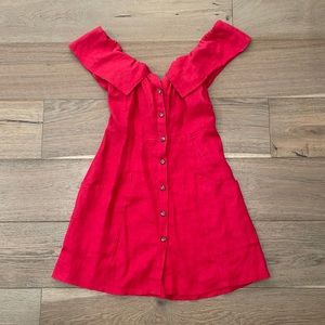 Reformation linen dress